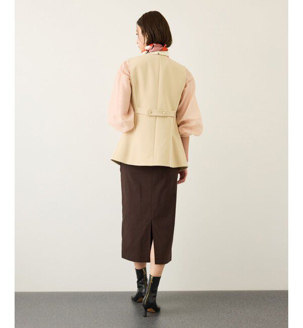 ROPE「キュプラシルクボリュームスリーブブラウス/イージーケア」|シャツ・ブラウス|