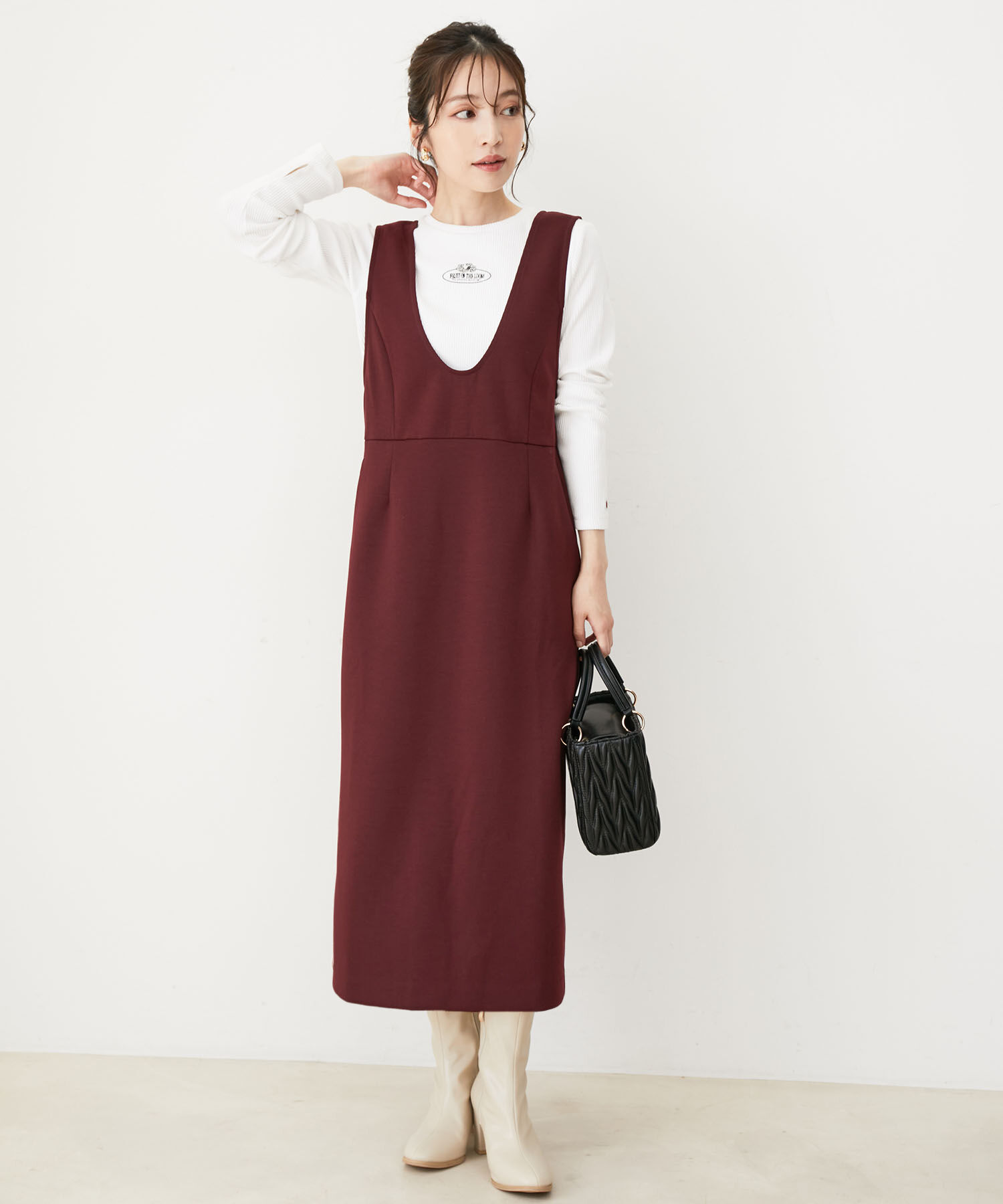 VIS「ソフトヒールショートブーツ」|ロングブーツ|