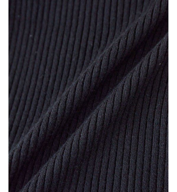 VIS「【新色追加】リブニットプチハイネックプルオーバー【低身長向けサイズ有】」|ニット・セーター|