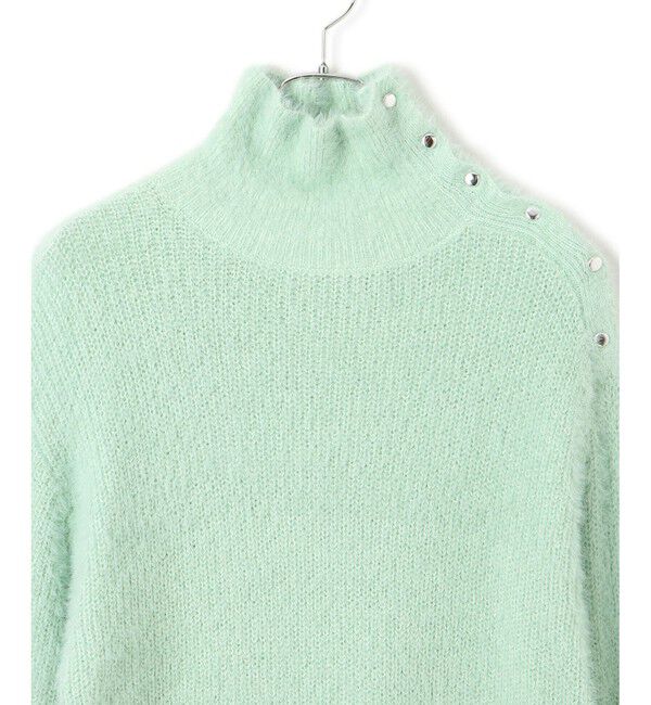 VIS「メタルボタンニットプルオーバー」|ニット・セーター|