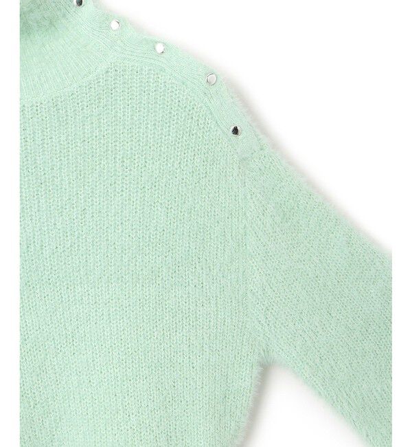 VIS「メタルボタンニットプルオーバー」|ニット・セーター|