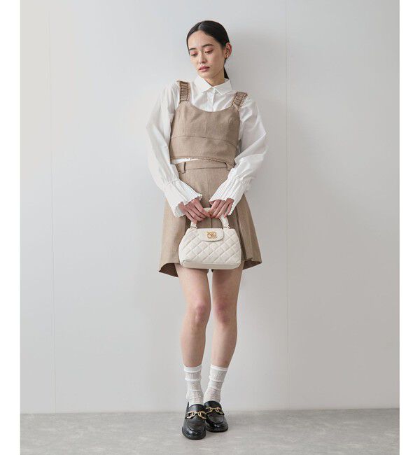 VIS「サマーツイードフリンジビスチェ」|ベスト・ジレ|