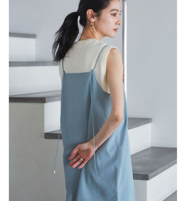 VIS「【WEB限定】【洗える】マルチWAYキャミワンピース」|ワンピース|