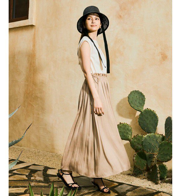 VIS「リボンつき雑材ハット」|ハット|