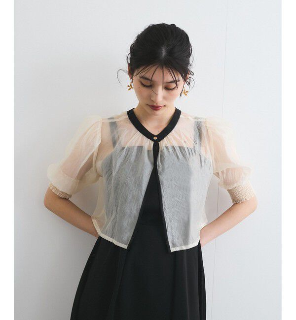 VIS「【VIS DRESS】【3WAY】シアートップスセットキャミドレス」|ワンピース|