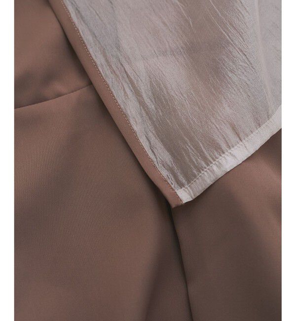 VIS「【VIS DRESS】【3WAY】シアートップスセットキャミドレス」|ワンピース|