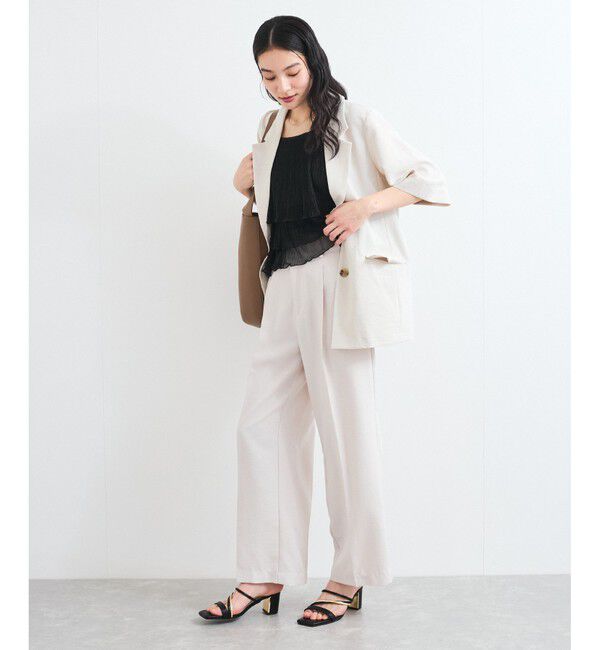 VIS「【WEB限定】【前後2WAY】グリッターフレアビスチェ」|キャミソール|