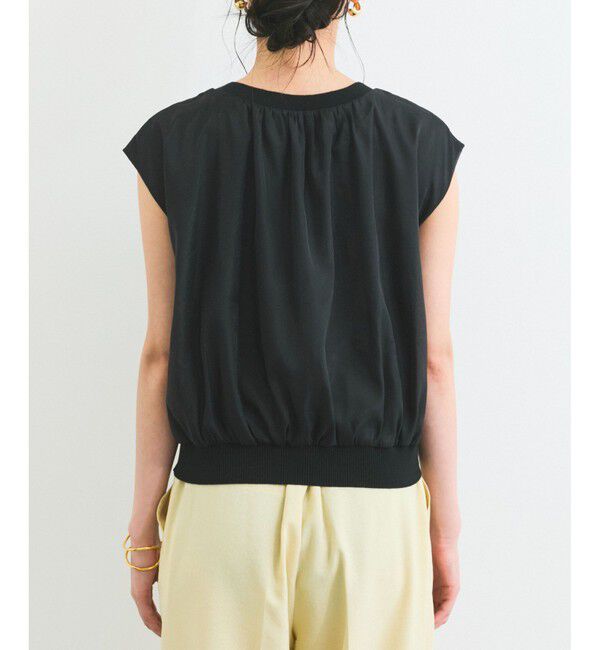 VIS「【接触冷感】楊柳シアードッキングカットプルオーバー」|Tシャツ・カットソー|