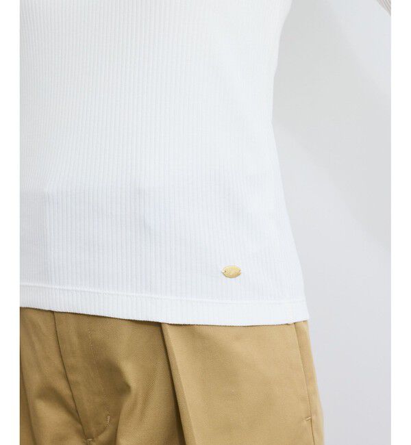 VIS「【前後2WAY】テレコ五分袖プルオーバー」|Tシャツ・カットソー|