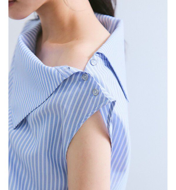 VIS「アシメオフショルブラウス」|シャツ・ブラウス|