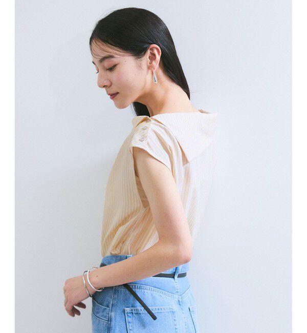 VIS「アシメオフショルブラウス」|シャツ・ブラウス|