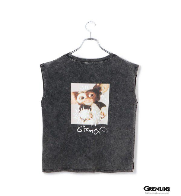 VIS「【グレムリン】VIS別注 ビンテージ風レタリング＆フォトTシャツ」|Tシャツ・カットソー|