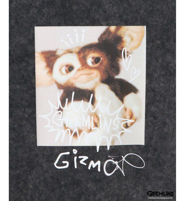 VIS「【グレムリン】VIS別注 ビンテージ風レタリング＆フォトTシャツ」|Tシャツ・カットソー|