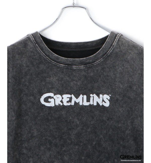 VIS「【グレムリン】VIS別注 ビンテージ風レタリング＆フォトTシャツ」|Tシャツ・カットソー|