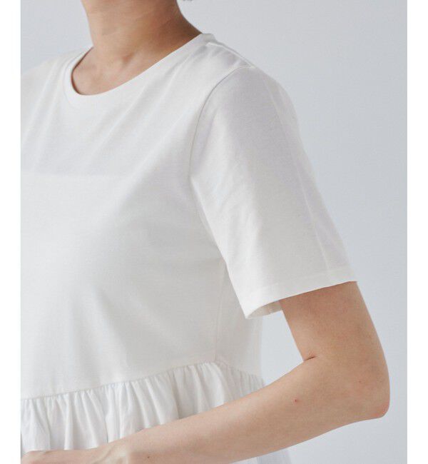 VIS「ペプラムドッキングプルオーバー」|Tシャツ・カットソー|