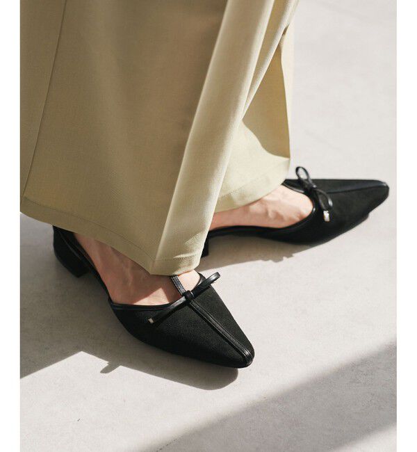 VIS「Tストラップリボンパンプス」|パンプス|