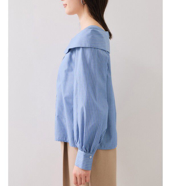 VIS「オフショルライクロングスリーブブラウス/イージーケア」|シャツ・ブラウス|