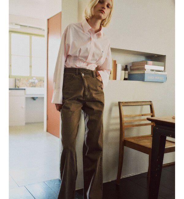 VIS「【POLO BCS】VIS別注クロスベルトストレートワイドデニム」|デニム|