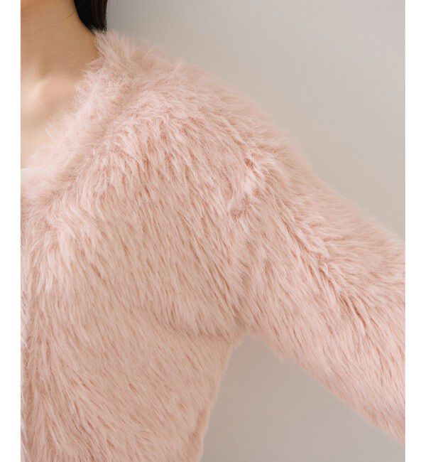 VIS「ラビットライクVネックカーディガン/イージーケア・WEB限定カラー」|カーディガン|