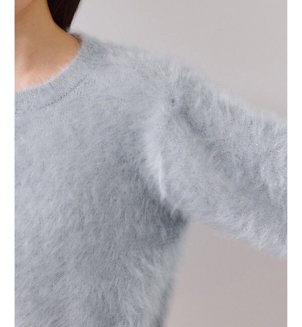 VIS「メタルシャギーネコヤーンニット/静電気防止」|ニット・セーター|