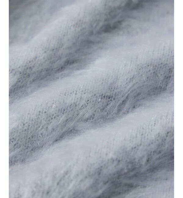 VIS「メタルシャギーネコヤーンニット/静電気防止」|ニット・セーター|