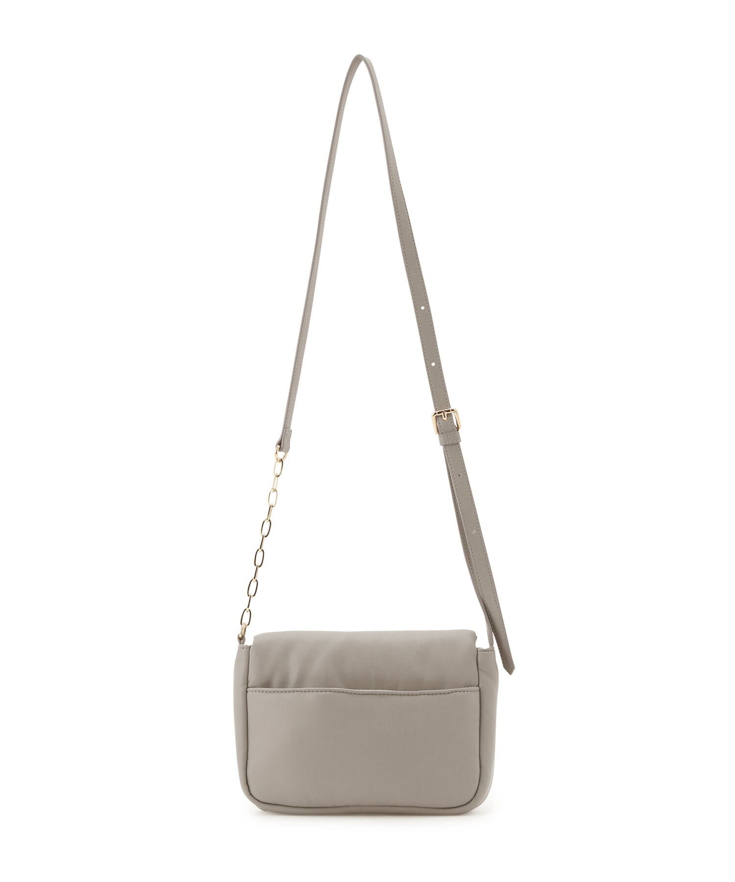 ROPE PICNIC PASSAGE「パディングアシンメトリーチェーンミニショルダーバッグ」|ショルダー・メッセンジャー|