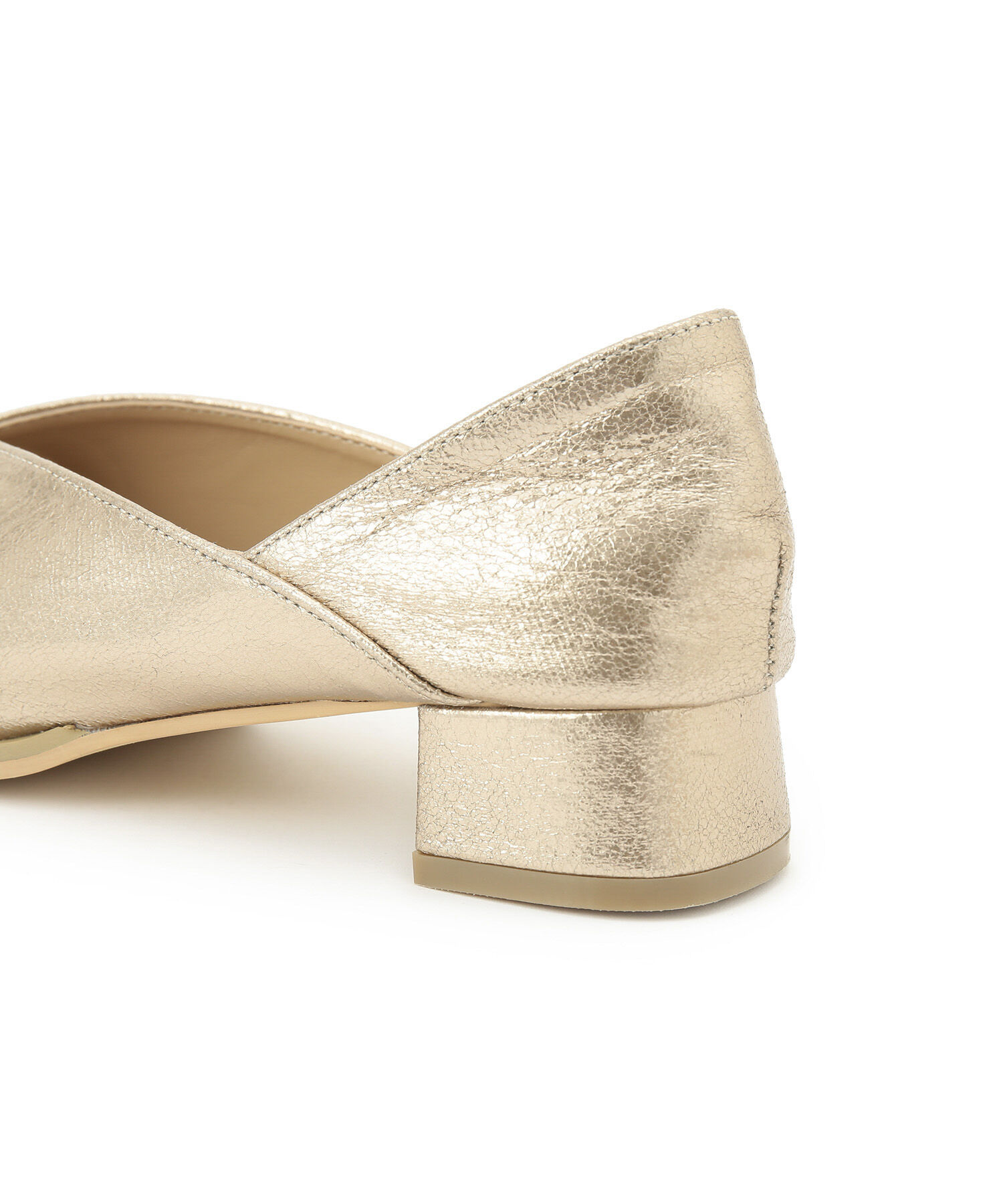 ROPE PICNIC PASSAGE「【新色追加】スクエアトゥセンターシーム甲深バブーシュ」|パンプス|