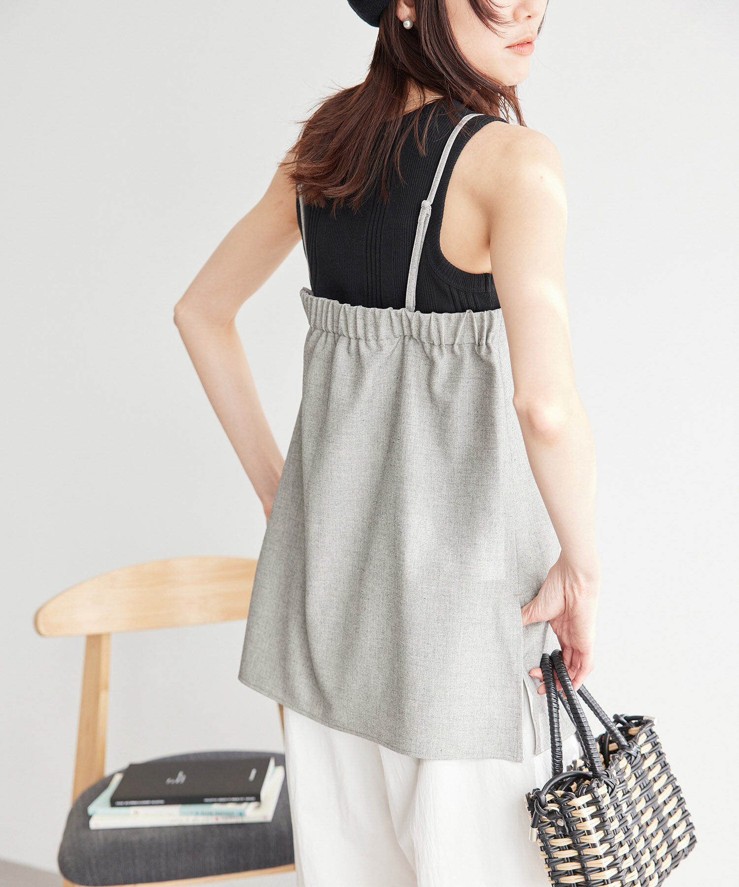 Rope&rsquo;Picnic「【ご好評につき新色追加！】チュニックビスチェ/セットアップ対応・UVケア」|キャミソール|