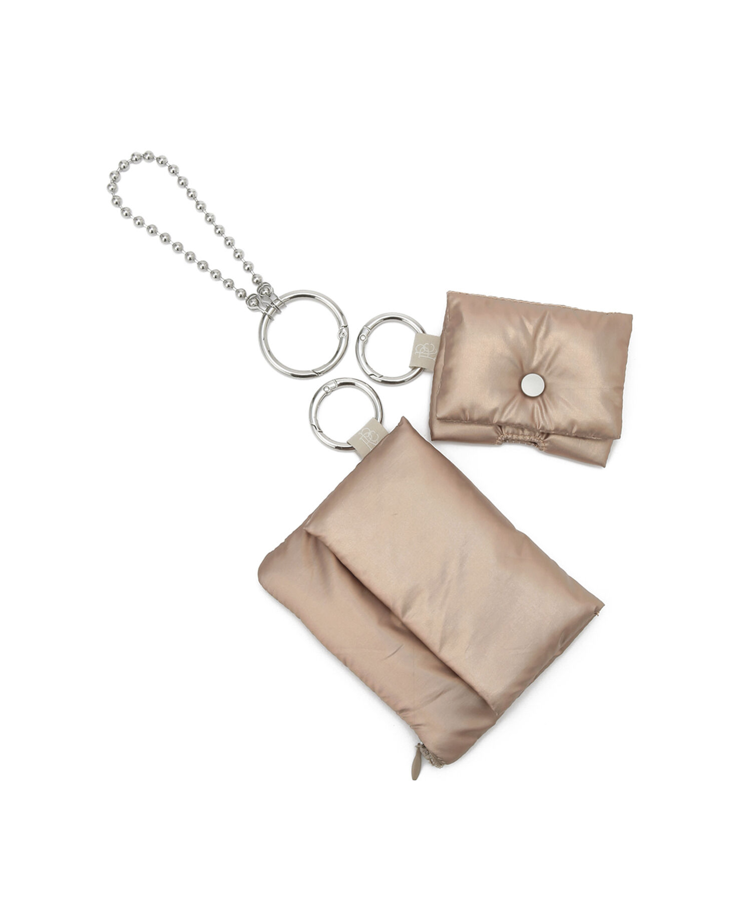 ROPE PICNIC PASSAGE「【一部店舗限定】メタリックポーチセットチェーンキーホルダー」|チャーム・キーホルダー|