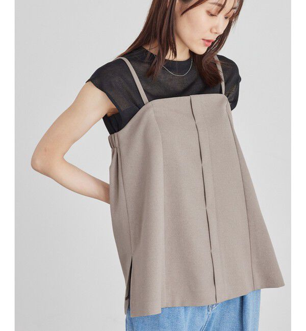 Rope&rsquo;Picnic「キャミソールビスチェ」|ベスト・ジレ|