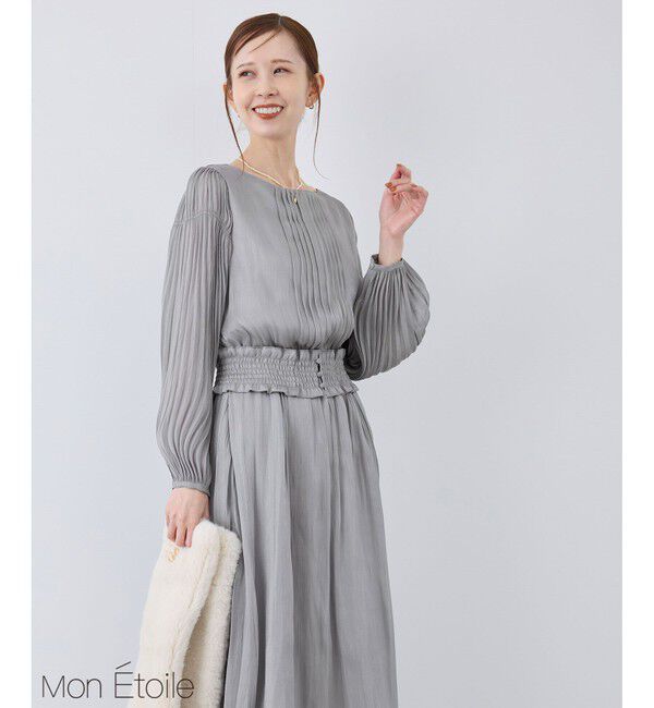 Rope&rsquo;Picnic「MonEtoile シャイニープリーツDress」|ドレス|ブルーサブ