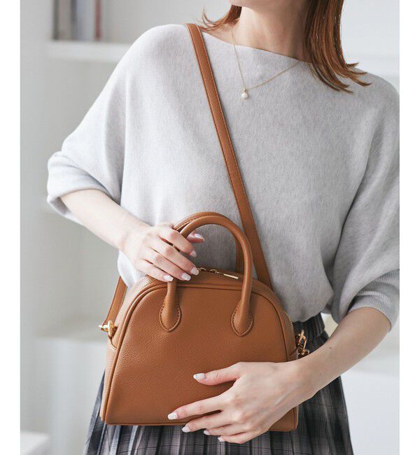 ROPE PICNIC PASSAGE「旅するボストンバッグ ソフトシンセティックレザーボストンバッグ/軽量」|ボストンバッグ|キャメル系(26)