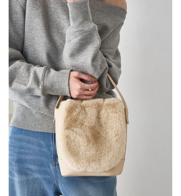ROPE PICNIC PASSAGE「マルチWAYファーフラップハンド＆ショルダーバッグ」|ショルダー・メッセンジャー|