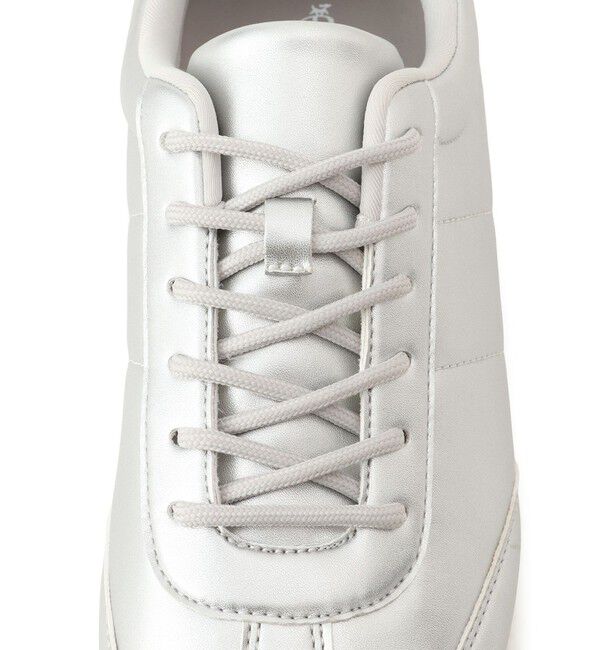 ROPE PICNIC PASSAGE「シルバー＆スエードライクフラットスニーカー」|スニーカー|