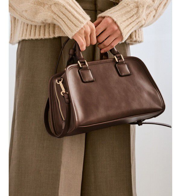 ROPE PICNIC PASSAGE「ワイドスクエアボストンバッグ/2WAY」|ボストンバッグ|