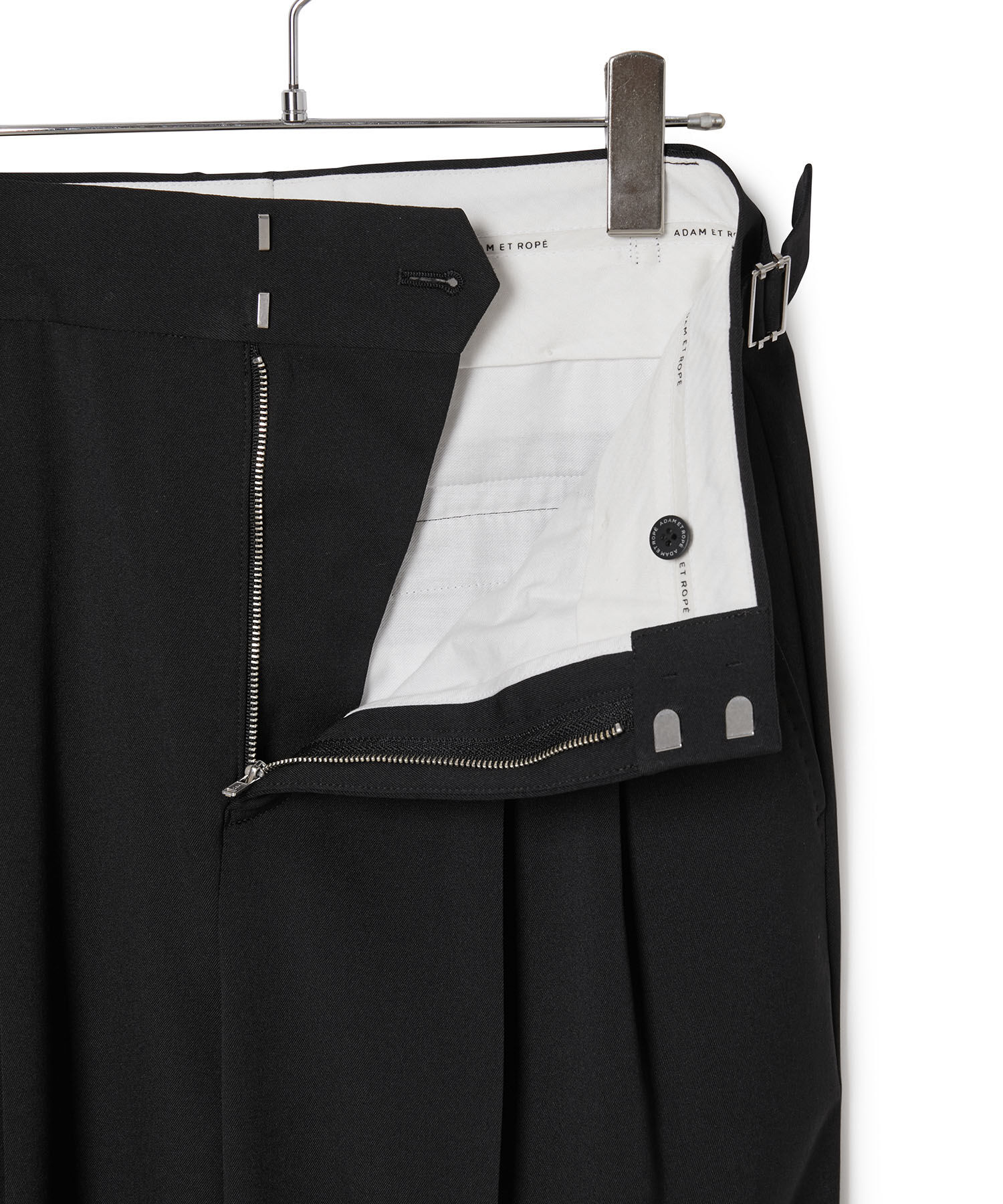 ADAM ET ROPE'「【サステナブル】2タックワイドスラックス」|スラックス|