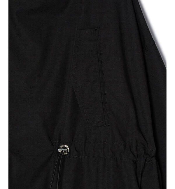 ADAM ET ROPE'「【WEB限定】・【サステナブル】スタンドカラーロングモッズコート」|ミリタリー・モッズコート|