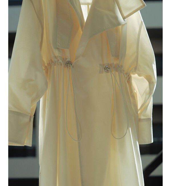 ADAM ET ROPE'「【WEB限定】・【サステナブル】スタンドカラーロングモッズコート」|ミリタリー・モッズコート|