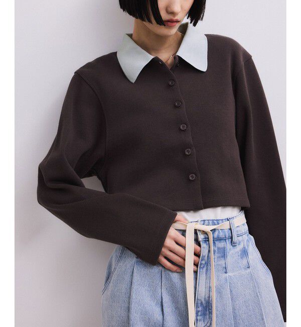 ADAM ET ROPE'「【WEB限定】カーディガンセットワンピース」|ワンピース|