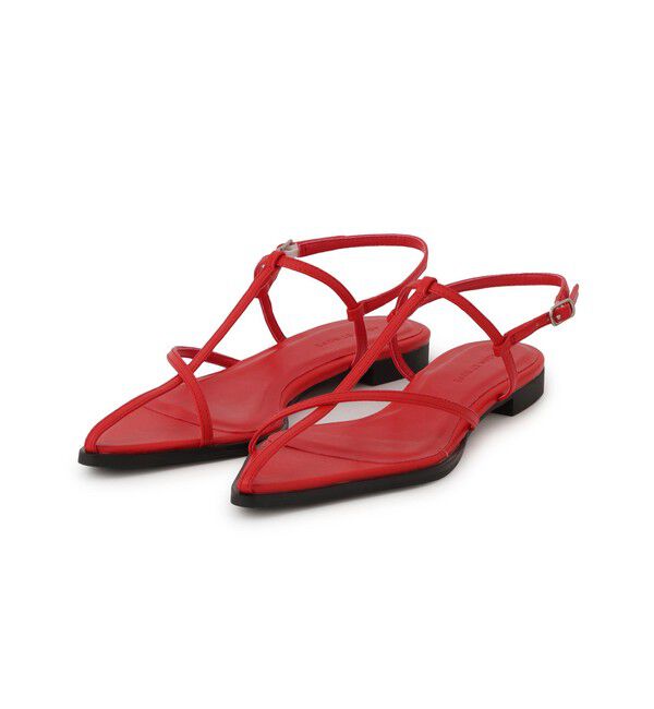 ADAM ET ROPE'「バックストラップフラットサンダル」|サンダル|