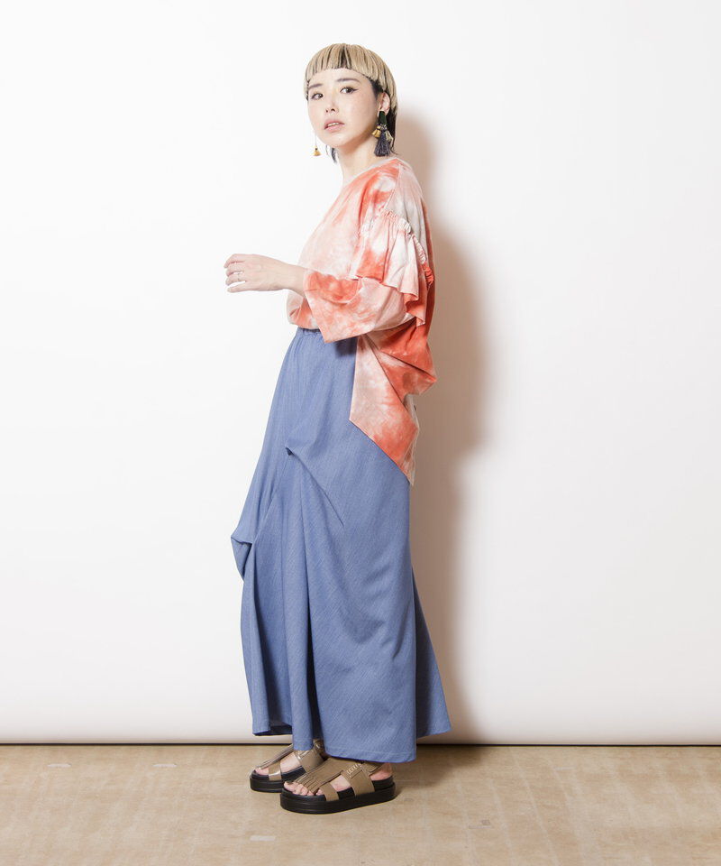  「タックドレープスカート」|スカート|