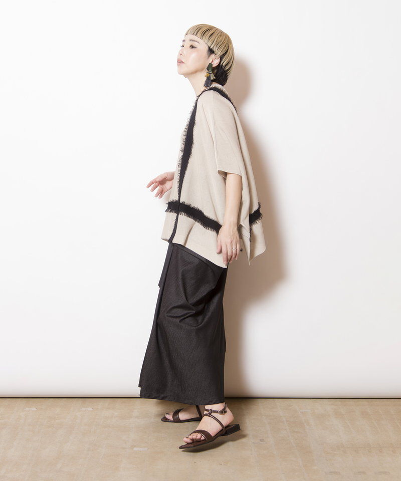  「タックドレープスカート」|スカート|