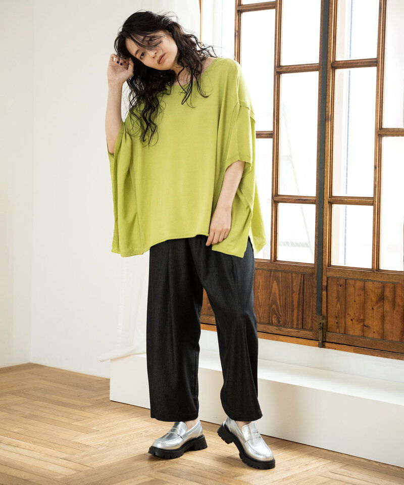  「2WAYニットポンチョ」|ニット・セーター|