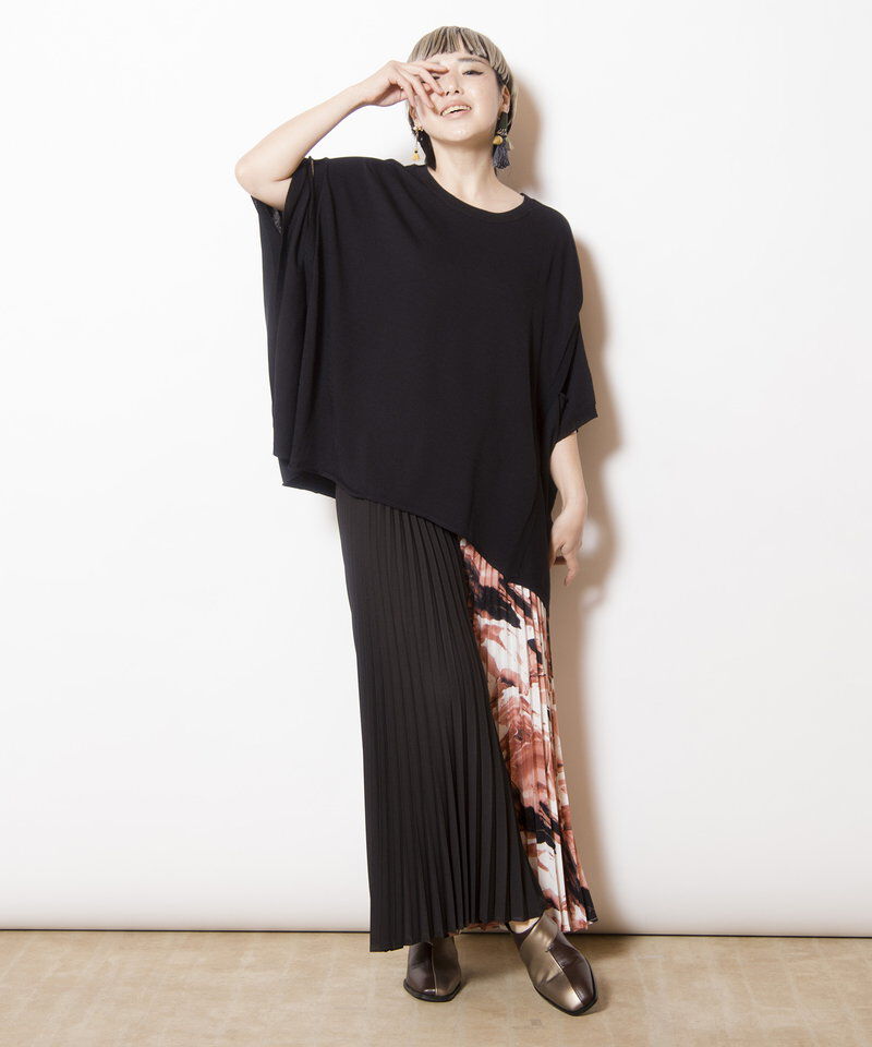  「2WAYニットポンチョ」|ニット・セーター|