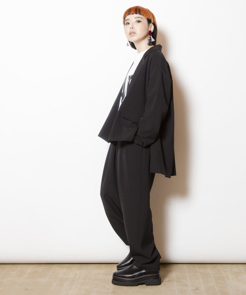  「タックパンツ」|スラックス|