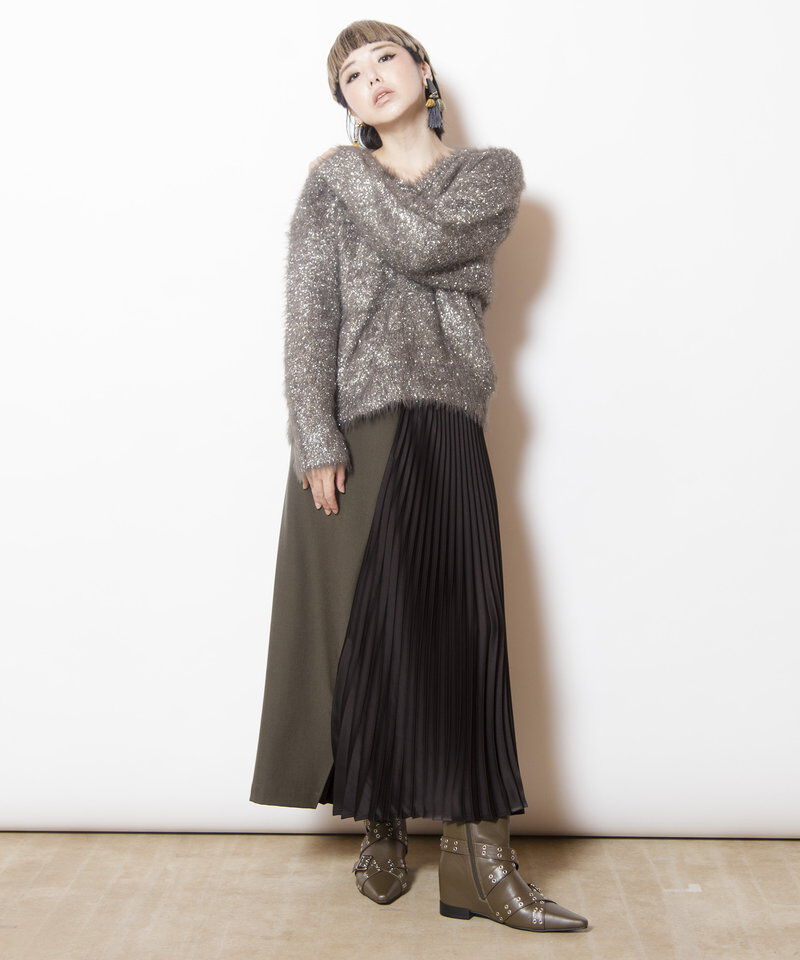  「シャギーニットプルオーバー」|ニット・セーター|