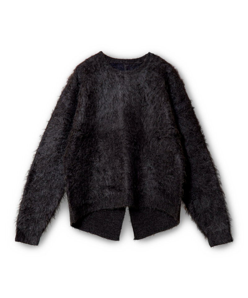  「リバーシブル起毛ニットプルオーバー」|ニット・セーター|