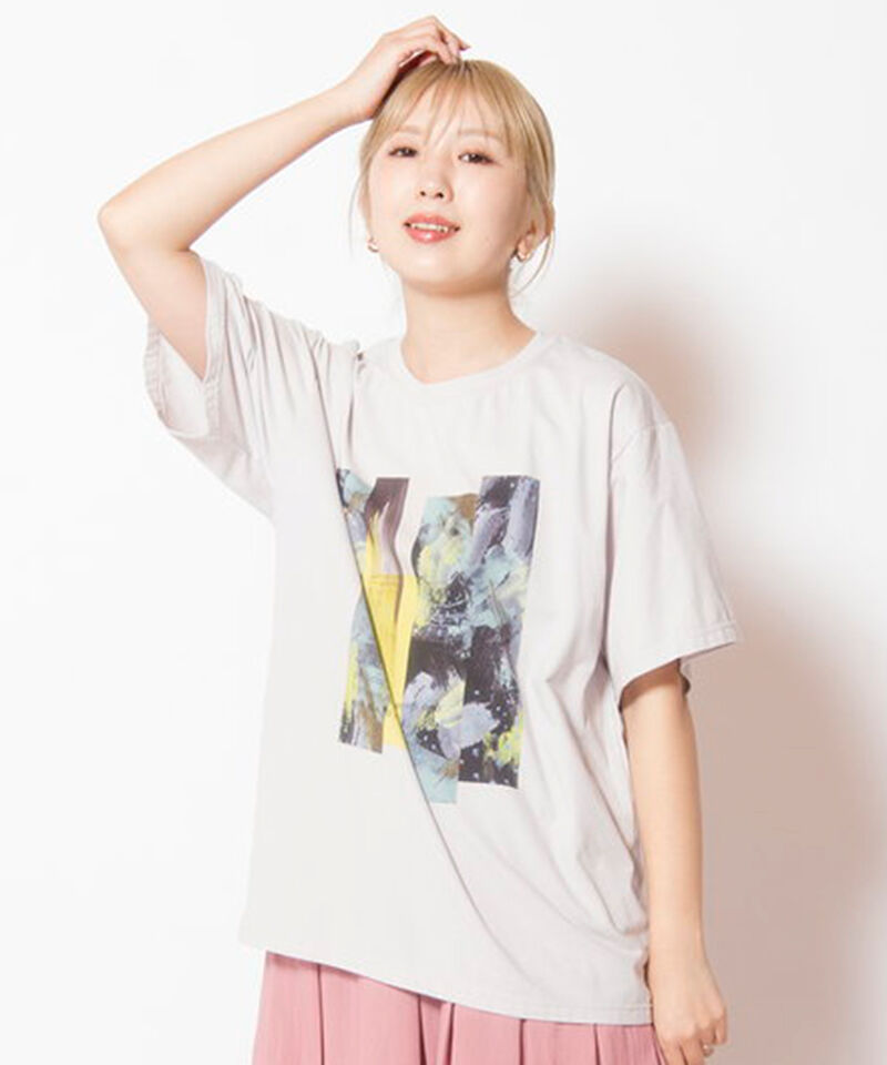  「プリントTシャツ」|Tシャツ・カットソー|L .GRAY