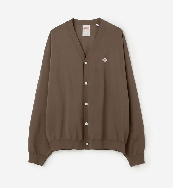 DANTON「DANTON | ジャージーニット Vネックカーディガン MEN」|ニット・セーター|