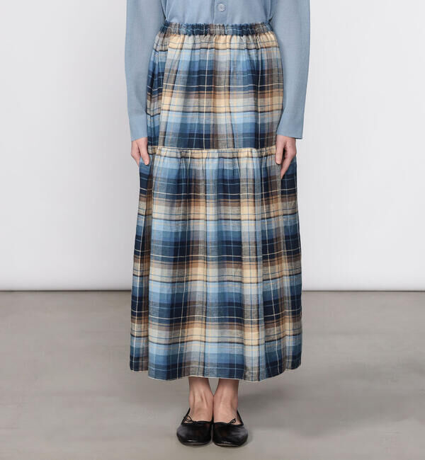 ONEIL OF DUBLIN「O'NEIL OF DUBLIN | ティアードスカート CHECK WOMEN」|スカート|